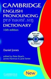 book English Pronouncing Dictionary with CD-ROM