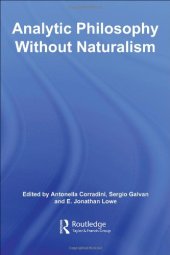 book Analytic Philosophy Without Naturalism