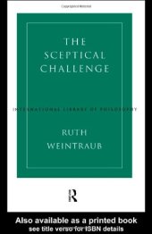 book The Sceptical Challenge