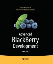 book Advanced BlackBerry Development