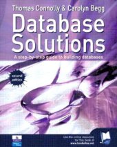 book Database Solutions: A step by step guide to building databases