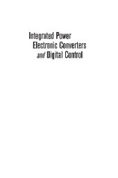 book Integrated Power Electronic Converters and Digital Control