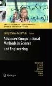 book Advanced Computational Methods In Science And Engineering