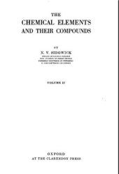 book The Chemical Elements and Their Compounds. Volume 2