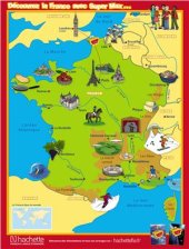 book Super Max. Carte. Découvrez la France avec Super Max