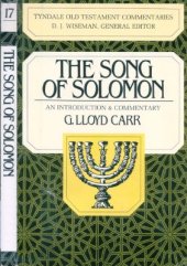 book Lloyd. The Song of Solomon: An Introduction and Commentary