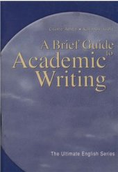 book A Brief Guide to Academic Writing