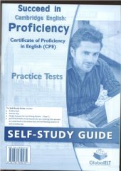 book Succeed In Cambridge English: Proficiency 8 Practice Tests Teacher's Book