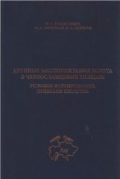 book Крупные месторождения золота в черно сланцевых толщах: условия формирования, признаки сходства