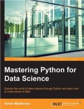 book Mastering Python for Data Science