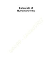 book Essentials of Human Anatomy