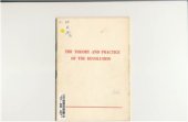 book The Theory and Practice of the Revolution