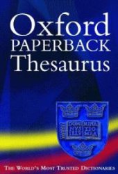 book Oxford Paperback Thesaurus