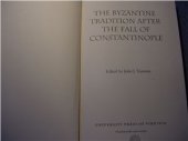 book The Byzantine Tradition After The Fall of Constantinople