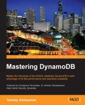 book Mastering DynamoDB