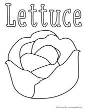 book Vegetables Coloring Pages