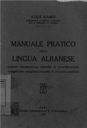 book Manuale pratico della lingua albanese