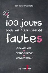 book 100 jours pour ne plus faire de fautes