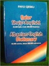 book Fjalor shqip-anglisht / Albanian-English Dictionary