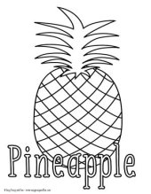 book Fruit Coloring Pages