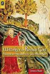 book Willing to know God : dreamers and visionaries in the later Middle Ages