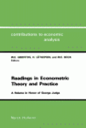 book Readings in Econometric Theory and Practice  A Volume in Honor of George Judge