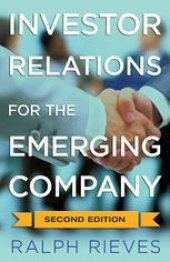 book Investor Relations for the Emerging Company