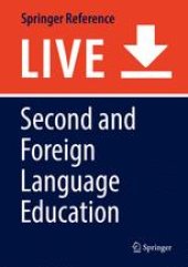 book Second and Foreign Language Education