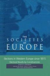 book Elections in Western Europe since 1815: Electoral Results by Constituencies