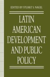 book Latin American Development and Public Policy