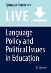 book Language Policy and Political Issues in Education