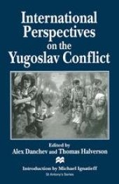 book International Perspectives on the Yugoslav Conflict