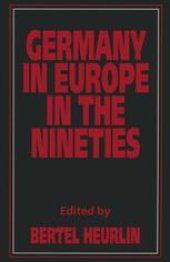 book Germany in Europe in the Nineties