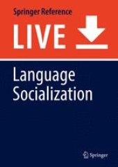 book Language Socialization