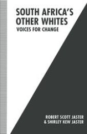 book South Africa’s Other Whites: Voices for Change