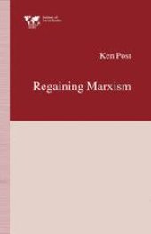 book Regaining Marxism