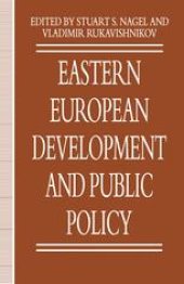 book Eastern European Development and Public Policy