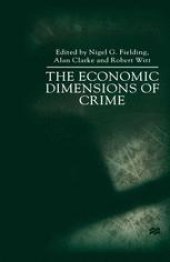 book The Economic Dimensions of Crime