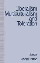 book Liberalism, Multiculturalism and Toleration