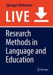 book Research Methods in Language and Education