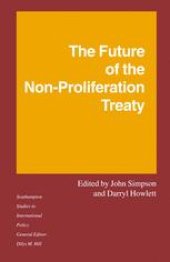 book The Future of the Non-Proliferation Treaty