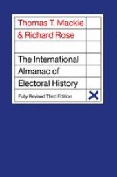 book The International Almanac of Electoral History