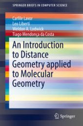 book An Introduction to Distance Geometry applied to Molecular Geometry