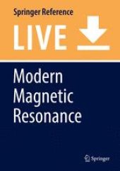 book Modern Magnetic Resonance