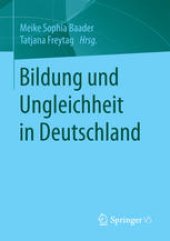 book Bildung und Ungleichheit in Deutschland