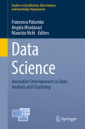 book Data Science : Innovative Developments in Data Analysis and Clustering