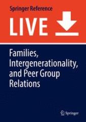 book Families, Intergenerationality, and Peer Group Relations