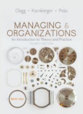 book Managing and Organizations: An Introduction to Theory and Practice