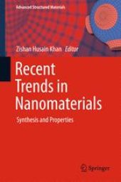 book Recent Trends in Nanomaterials: Synthesis and Properties