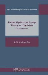 book Linear Algebra and Group Theory for Physicists